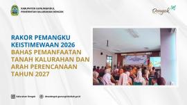 Rakor Pemangku Keistimewaan 2026 Bahas Pemanfaatan Tanah Kalurahan dan Arah Perencanaan Tahun 2027